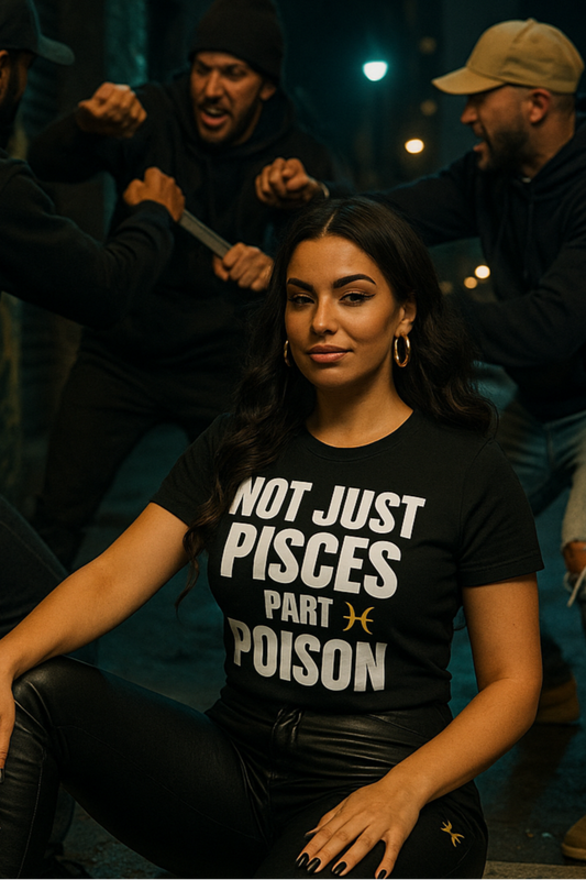 NOT JUST PISCES PART POISON TEE
