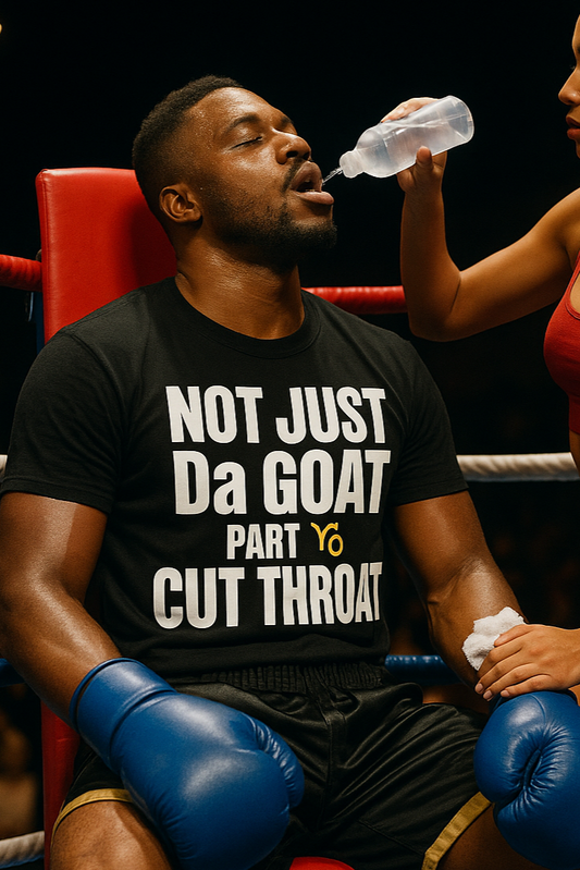 NOT JUST THE GOAT PART CUTTHROAT TEE